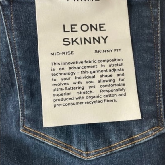 Frame - LeOne Skinny Jean - Picture 4 of 4